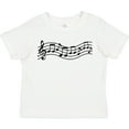 thumbnail image 3 of Inktastic Music Staff Musical Gift Boys or Girls Toddler T-Shirt, 3 of 5