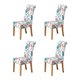 thumbnail image 1 of Funda para Silla de Comedor Lavable 4 Piezas JM, 1 of 5