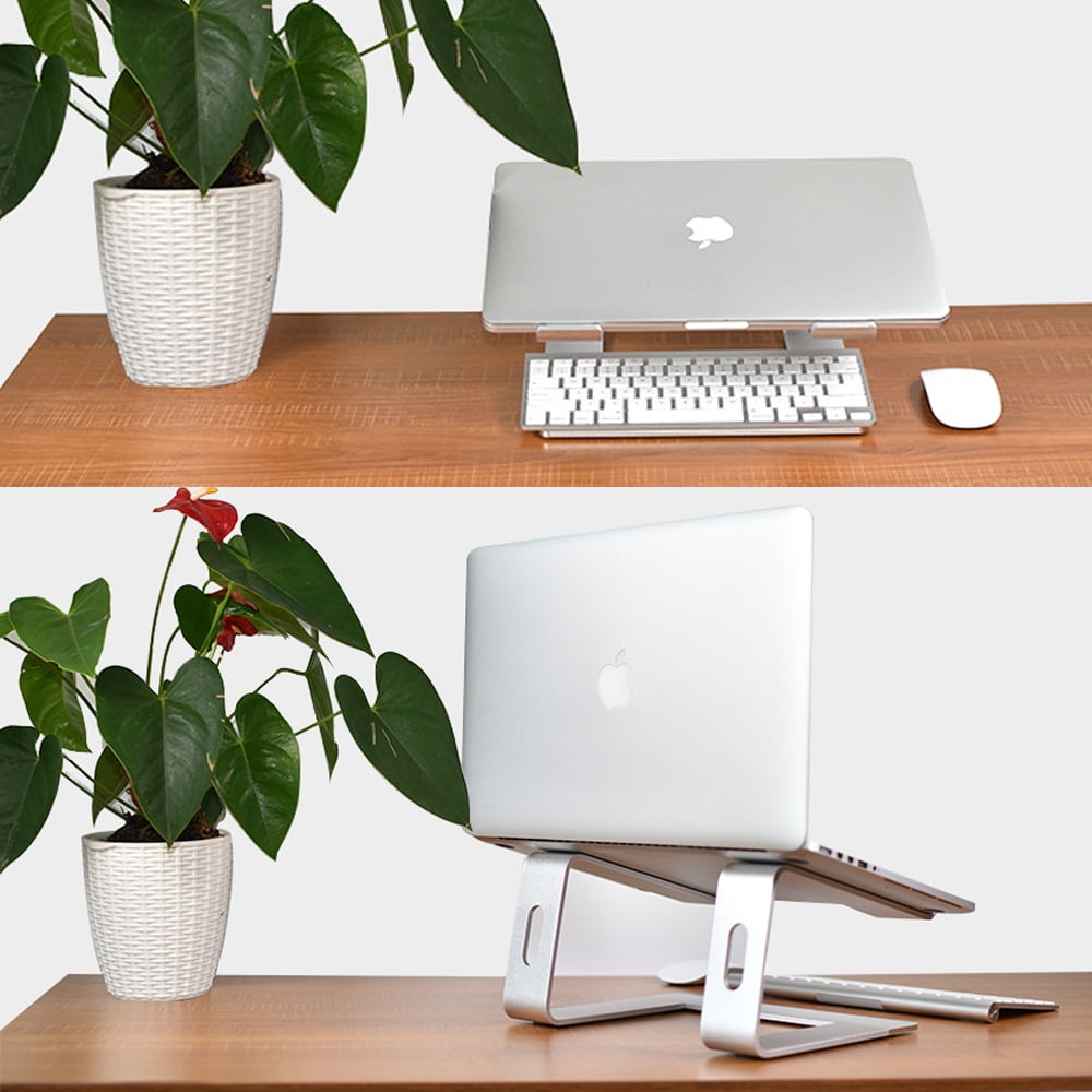 MEGICOT Laptop Stand Compatible with 10 to 17 inch Laptops, Ergonomic Elevator Metal Riser Detachable Laptop Holder Compatible with MacBook Air Pro, Dell XPS, Lenovo and More