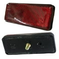 thumbnail image 4 of 1 Red Reflector Side Marker for Motorcycle for Atv Truck Trailer, 4 of 6