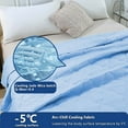 thumbnail image 5 of Cooling Blanket Air Conditioning Quilt ,39.4x59in Lightweight Summer Cooling Quilt for Bedroom, Travel, Nap, Machine Washable, 5 of 7