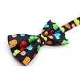thumbnail image 2 of OCIA Holiday Pre-Tied Bowtie St Patricks Day Easter Clover Leaves Festival Fun Pattern Bow tie for Mens, 2 of 4