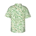 thumbnail image 4 of Leaf Men'S 3d Print Casual Button Down Shirts, Novelty Hawaiian Short Sleeves S, 4 of 7