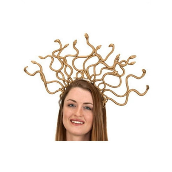 Gold Medusa Headband