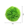 thumbnail image 2 of Bola De Musgo Simulada Verde Falso Vivo Realista Durable Planta De Acuario Planta Acuática Algas Decorativas Bola De Purificación De Agua Para Acuario Peces Terrario Jardín Hogar Minnieouse HA026551-01, 2 of 5