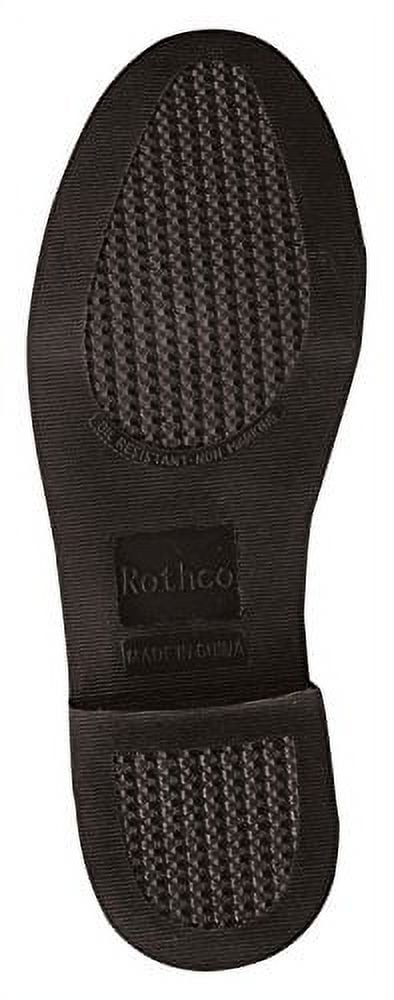 Rothco Military Uniform Soft Sole Oxford Leather Shoes - Black, 4