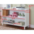 thumbnail image 5 of Marie White Wood Kids 3 Tier Bookcase Display Storage Cabinet With Shelves, 5 of 5