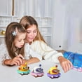 thumbnail image 4 of Cartoon-Style Double-Pull Back Space Saucer Toy, No Batteries Required Pull and Release for Instant Fun, Engaging Play for 6-36 Months Toddlers, 4 of 5