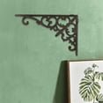 thumbnail image 4 of 4X Cast Iron Plant Hanger Hook for Indoor Outdoor Bird Feeder Lantern Pots Wind Chimes, 4 of 7