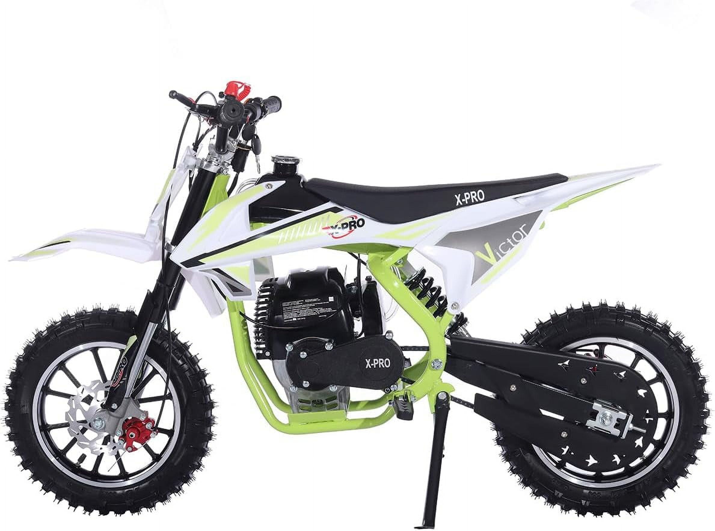 X-Pro VICTOR 40cc Gas Mini Dirt Bike with Pull Start for Kids