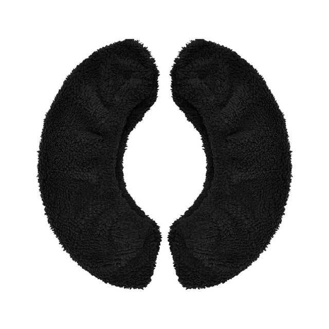 Eigraketly Cubierta de cuchillo de patinaje Villus largo Absorción de agua fuerte No es fácil salir de la fecha Prevención de lesiones Funda de Deportes de nieve Negro METRO