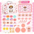 thumbnail image 7 of Freecat 42PCS Princess Tea Party Set for Little Girls, Pretend Play Toys for Girl 3-6 Years, Pink Dog Christmas Birthday Gift for Toddler Girls., 7 of 7