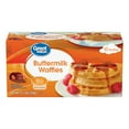 Great Value Buttermilk Waffles, 12.3 Oz, 10 Count (Frozen)
