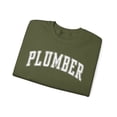 thumbnail image 3 of Plumber Sweatshirt Gifts Crew Neck Shirt Long Sleeve Unisex, 3 of 7