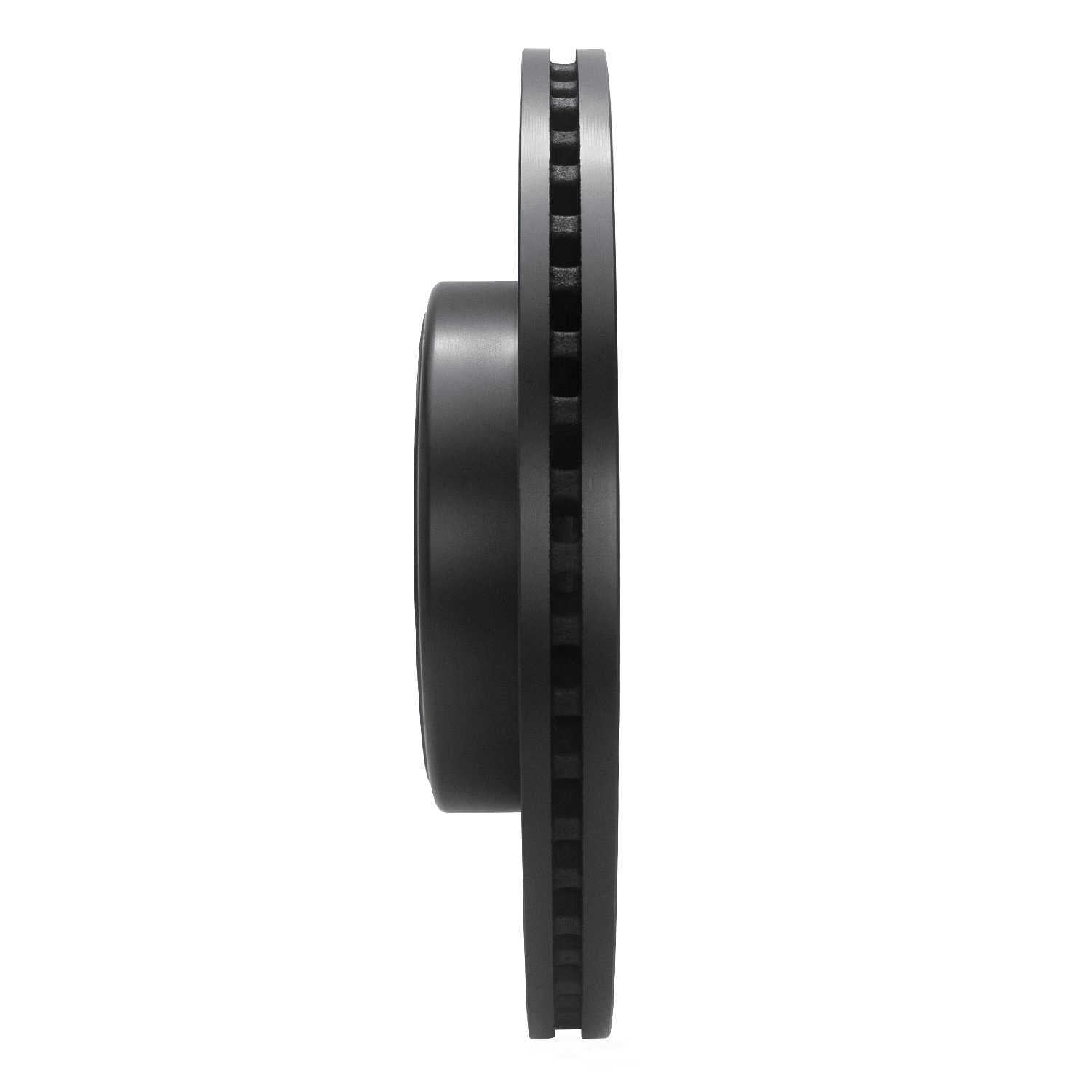 Dynamic Friction Company 633-40120L DFC Brake Rotor - Drilled And Slotted - Black
