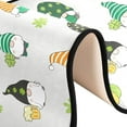 thumbnail image 6 of Dreamtimes Cute Gnome St Patrick Day Hallway Runner Rug 2'x6' Kitchen Rug with Rubber Backing Spring Shamrock Non Slip Entryway Rug Runner Washable Soft Area Rug for Hallway Bedroom Kitchen Decor, 6 of 6