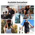 thumbnail image 5 of Uemuo Majestic Eagle Over Castle Pattern Men's Sleeveless T-Shirt,Muscle Athletic Tank Top, Moisture-wicking Quick-dry Breathable Classic Tee Top for Gym Run Outdoor Sports-X-Large, 5 of 8