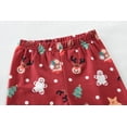 thumbnail image 5 of FEDPOP Toddler Christmas Pajamas Set Kids Reindeer Pjs Graphic Sleepwear Clothes 3T, 5 of 7