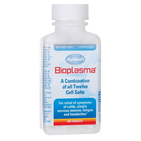 Hyland's Bioplasma Cell Salts 500 Tabs