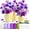 Purple, variant on Crepe Paper Flower Making Kit, Complete DIY Craft Aesthetic with 3 Vises & Supplies to Make 30 , Sensory Arts Idea for Adults, Couples, , Women()