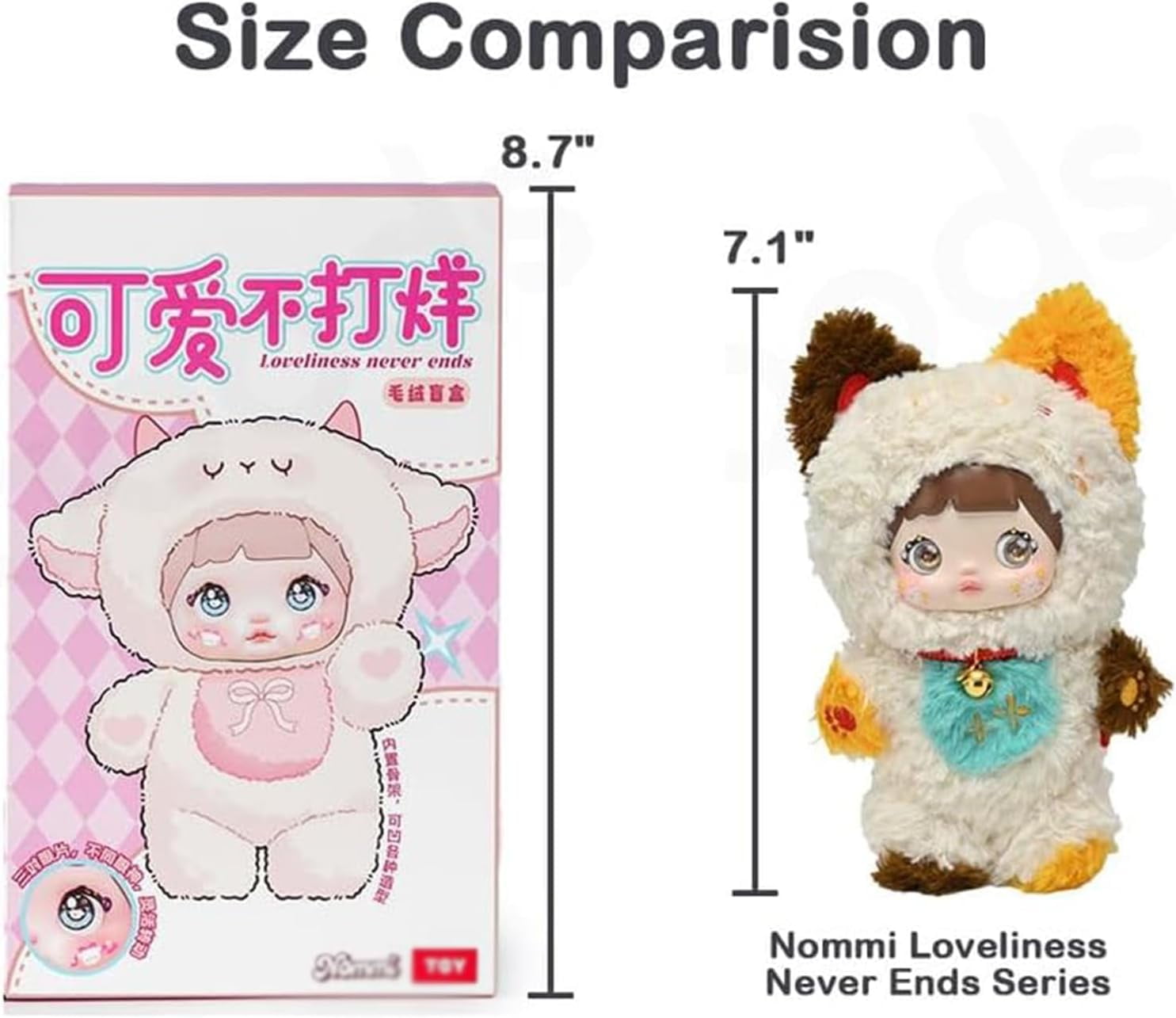 Nommi Blind Box - 2025 Newest Nommi Loveliness Never Ends Series