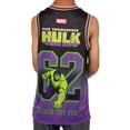thumbnail image 6 of Marvel The Incredible Hulk Basketball Jersey Men's Unleash The Fury Athletic Gym Tank Top, 6 of 6