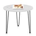 thumbnail image 2 of Harmijoy Table Basse en Faux Marbre, Table Basse Ronde avec Pattes en Métal, Table d'Appoint Moderne Table Basse Ronde pour Salon, Bureau, Balcon, 2 of 8