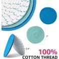 thumbnail image 2 of Cotton Thread Weave Hot Pads Kitchen Potholders Set 3 Pieces, 2 of 4