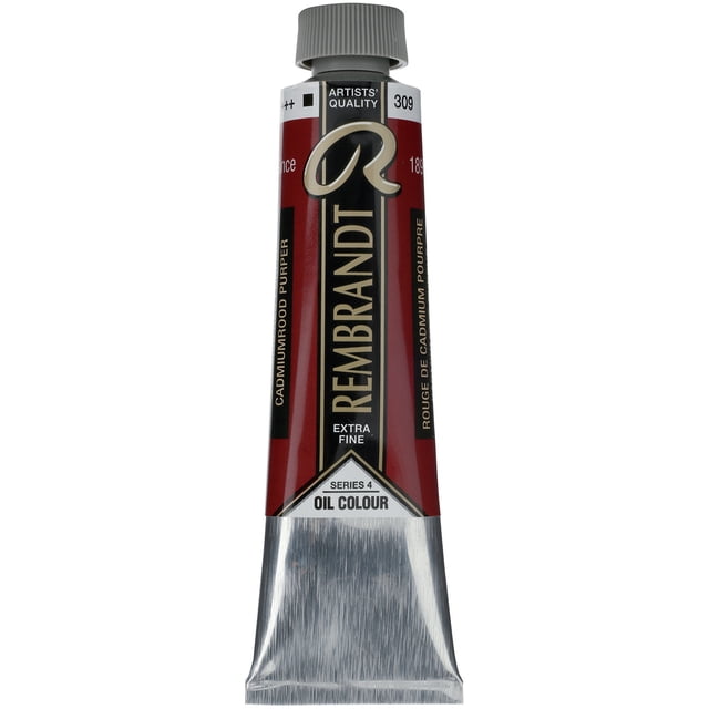 Rembrandt Oil Colour Paint 40ml Series 4-Cadmium Red Purple-ROCP40S4-309