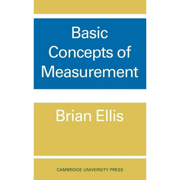 Basic Concepts of Measurement, (Paperback)