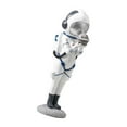 thumbnail image 1 of segolike Figurines en Résine Astronaut, Femme Tenant la Planète, 1 of 9