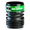 thumbnail image 1 of Conector de tubería Flex-Drain ADP53302 de 3 a 4 pulgadas, negro, 1 of 1
