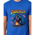 thumbnail image 4 of Men's Dadzilla Born To BBQ Patriotic Funny T-Shirt For Adults, 4 of 5
