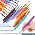 thumbnail image 2 of HLONK Crochet Essentials Set with 12 Lace Crochets & Safety Scissors  59 Pieces, 2 of 6