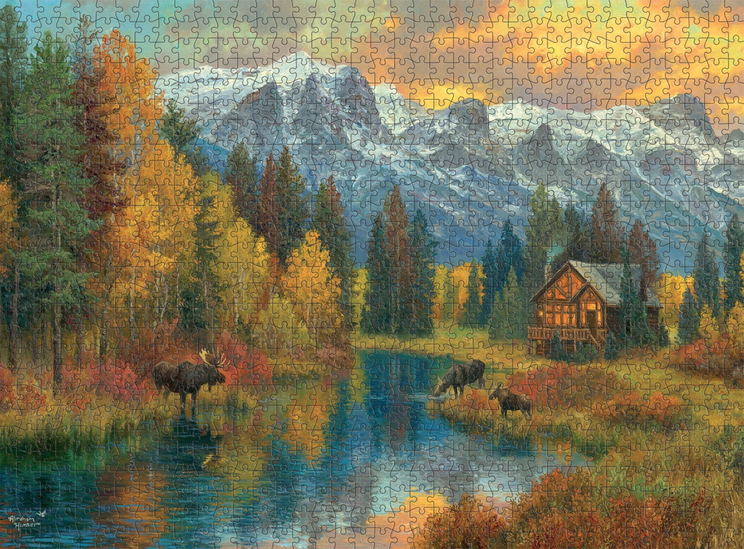 Buffalo Games Le puzzle Canadian Rockies- en 1000 pièces