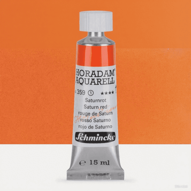 Schmincke - Acuarelas Horadam Aquarell, Tubo de 15ml, Pigmentos Vibrantes Premium para Adultos, Artistas y Aficionados, Serie 359