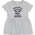 thumbnail image 3 of Inktastic Handpicked for Earth by My Mimi in Heaven with Angel Wings Girls Baby Dress, 3 of 5