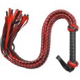 thumbnail image 3 of Soft Faux Leather Whip - Harness Handle Whip Teaching Training Tool Horse Riding, 3 of 4