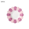 thumbnail image 2 of 50 Pcs Plateaux en Papier Jetables pour Gâteaux, Bases Rondes en Forme de Pétale; Planches Rondes pour Gâteaux, Assiettes de Fête pour Desserts, Bases Rondes en Carton, Violet, 2 of 9