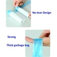 thumbnail image 5 of XYCCA 100pcs Small Tear-Free Drawstring Trash Bags 4 Gallon Unscented Garbage Bags for Bathroom Kitchen (White)-0762, 5 of 5