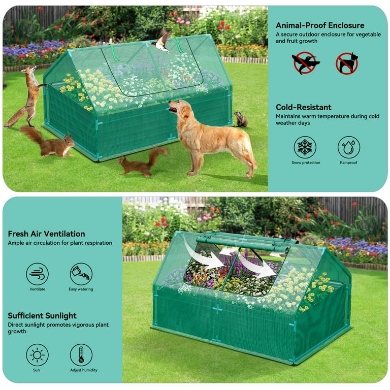 Free Shipping! Dextrus 7.5x4x4FT Raised Garden Bed with Free Shipping! Dextrus 7.5x4x4FT Raised Garden Bed with