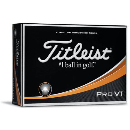 Titleist Pro V1 Golf Balls, Prior Generation, 12 (Best High Compression Golf Balls)