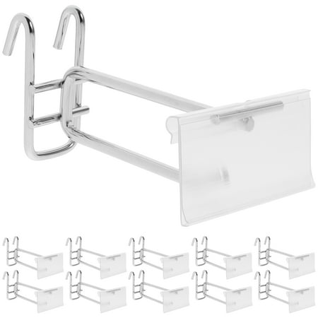 

10pcs Pegboard Hook Steel Pegboard Hook With Price Tag For Garage Supermarket