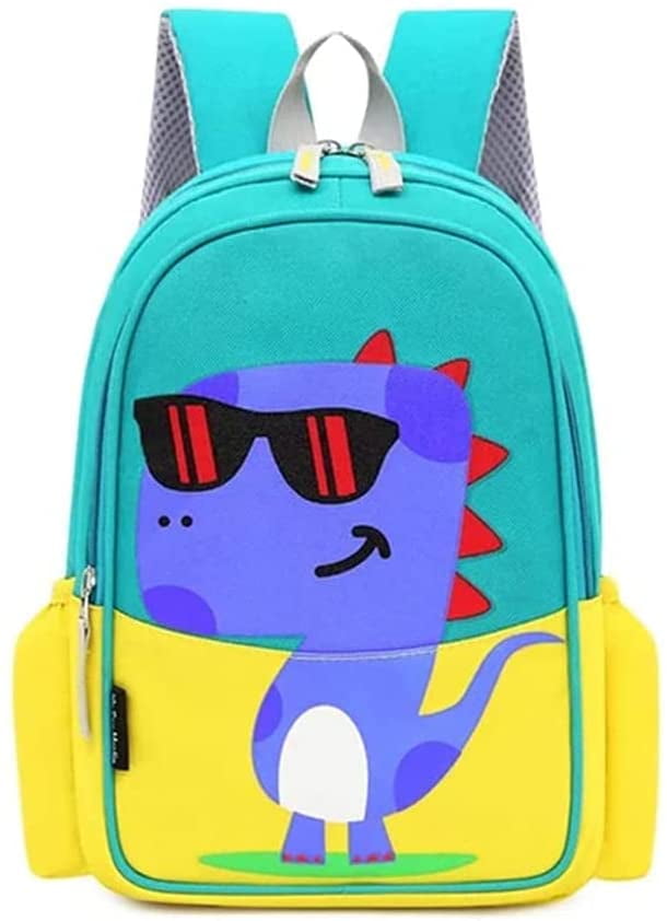 Kiddopark Toddler Backpack Kids Travel Backpack, Waterproof Cute Dinosaur Small Preschool Backpack Cartoon Daycare Bag