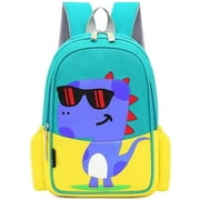 Kiddopark Toddler Backpack Kids Travel Backpack, Waterproof Cute Dinosaur Small Preschool Backpack Cartoon Daycare Bag