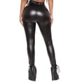 thumbnail image 5 of Arvbitana Female Trousers, Solid Color High Waist Leggings Long Skinny Pants for Spring Fall, 5 of 9