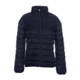 thumbnail image 1 of Chamarra Thats Hot Azul Marino Clásica Cuello Alto Mujer Talla S, 1 of 4