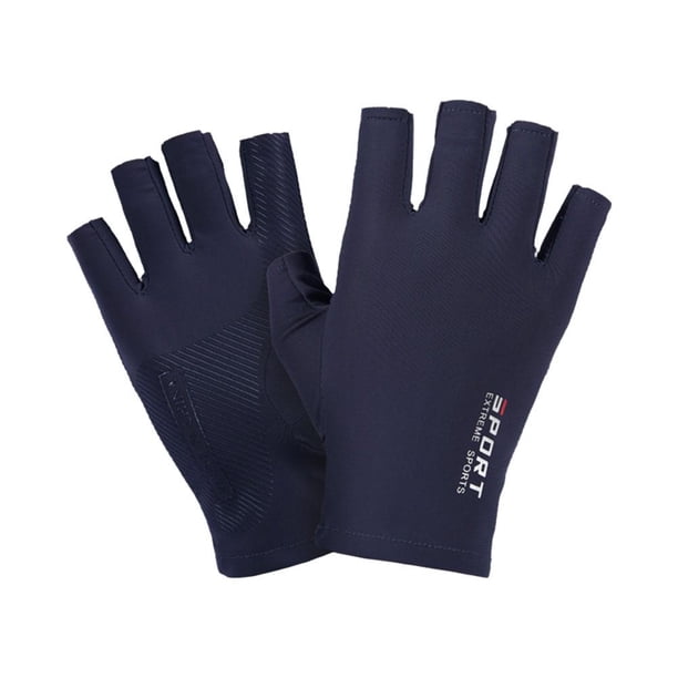 LUVCLS Guantes deportivos de ciclismo Guantes de protección para carreras Transpirables Hielo Anti-UVღ Seda