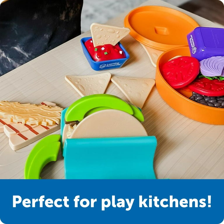 Learning Resources New Sprouts Taco Night, Play Food Set Kids