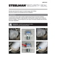 thumbnail image 4 of Seal de seguridad Steelman de 30 ml, paquete de 10 unidades, azul brillante, para vehículos, 4 of 7